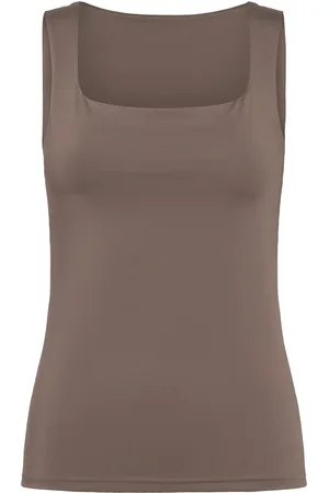 Rosemunde Billie Top Tops T-shirts & Tops Sleeveless Brown