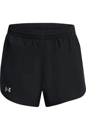 Under Armour Ua Fly By 2-In-1 Shorts Sport Women Sport Clothing Sport Shorts Sport Training Shorts Black