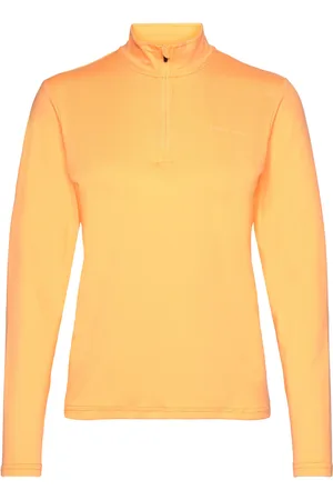 Endurance Aileen W Midlayer Sport Women Sport Clothing Sport Fleeces & Midlayers Orange