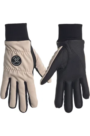 Daily Sports Ella Glove With Logo Sport Women Sport Accessories Sport Gloves Sport Finger Gloves Beige