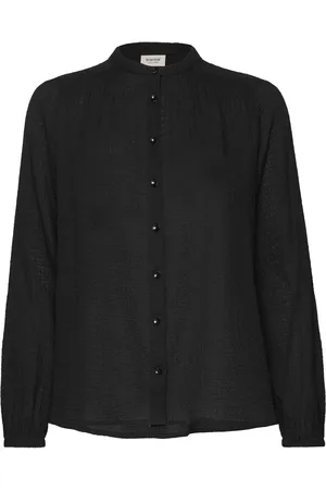 FRANSA Frmala Sh 1 Tops Blouses Long-sleeved Black