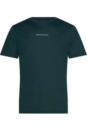 Endurance Alan M S/S Tee Sport Men Men Sports Clothes Sport Tops Sport T-shirts Green