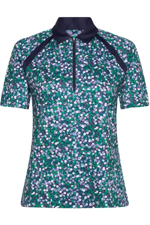 Callaway Hexagon Geo Ss Raglan Polo Sport Sport Clothing Sports Tops & T-shirts Sport Polos Blue