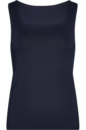 Rosemunde Billie Top Tops T-shirts & Tops Sleeveless Navy