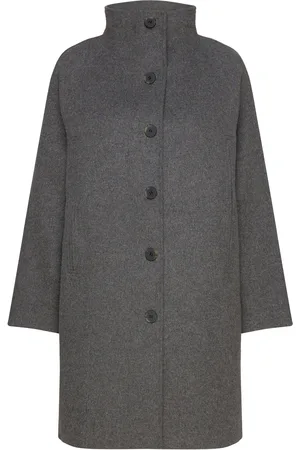 SELECTED Slfvinni Wool Coat Outerwear Coats Winter Coats Grey