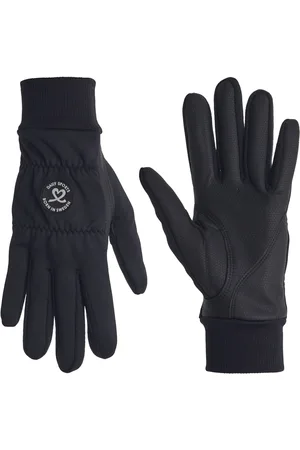 Daily Sports Ella Glove With Logo Sport Women Sport Accessories Sport Gloves Sport Finger Gloves Black