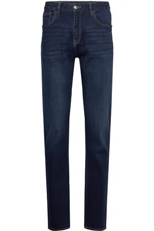 Armani Exchange 5 Pockets Pant Bottoms Jeans Regular Blue
