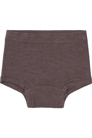 NAME IT Nmfwang Wool Needle Boxer Night & Underwear Underwear Underpants Brown