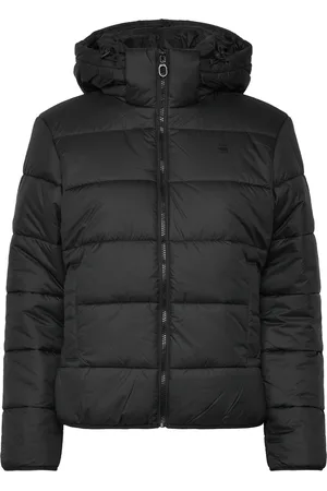 G-Star Meefic Wmn Vuorillinen Takki Topattu Takki Black