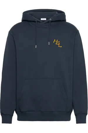 Makia Hel Hooded Sweatshirt Tops Sweat-shirts & Hoodies Hoodies Blue