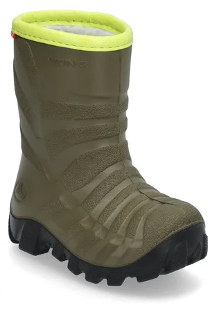 Viking Ultra Warm Sport Winter Boots Winterboots Pull On Green