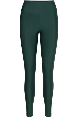 Casall Graphic High Waist Tights Sport Running-training Tights Green