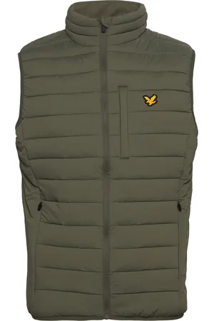 Lyle & Scott Stretch Lightweight Quilted Gilet Sport Men Sport Clothing Sport Outerwear Sport Jackets Sport Vests Green