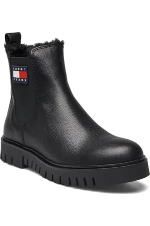 Tommy Hilfiger Tjw Chelsea Boot Wl Shoes Chelsea Boots Black