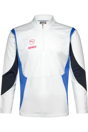 PUMA King Pro 1/4 Zip Top Sport Sport Clothing Sport Tops Sport Long Sleeved Tops White