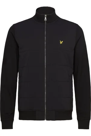 Lyle & Scott Hybrid Baffled Track Jacket Ohut Takki Black