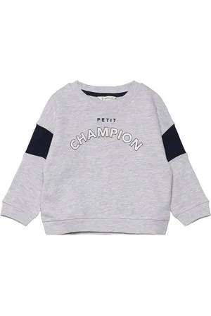 MANGO Message Printed Sweatshirt Tops Sweat-shirts & Hoodies Sweat-shirts Grey