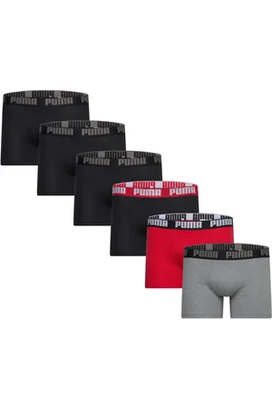 PUMA Men Everyday Boxer 6P Ecom Bokserit Black