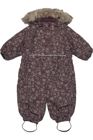 Hummel Hmlmoon Tex Snowsuit Outerwear Coveralls Snow-ski Coveralls & Sets Purple