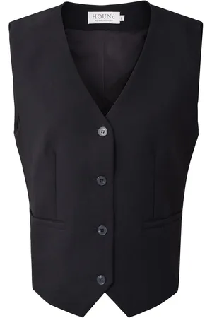 Hound Vest Tops Vests Black
