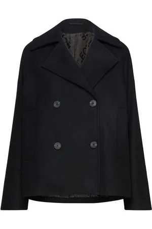 SELECTED Slfalma Short Wool Jacket Noos Villakangastakki Black
