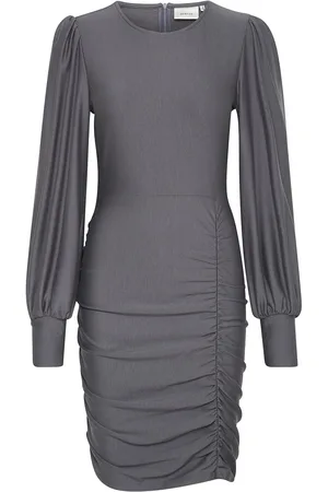 Gestuz Rifagz Dress Lyhyt Mekko Grey