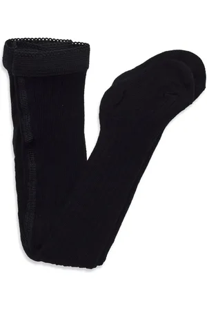 mp Denmark Tights Cotton Rib Sukkahousut Black