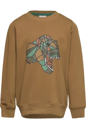 The New Tnlazaron Sweatshirt Tops Sweat-shirts & Hoodies Sweat-shirts Brown