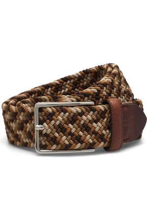 Saddler Mars Accessories Belts Braided Belt Brown