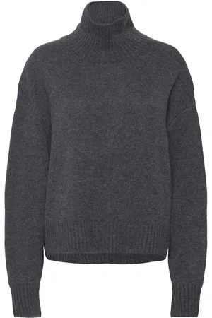 DAY Birger et Mikkelsen Kendra - Soft Lamb Tops Knitwear Turtleneck Grey