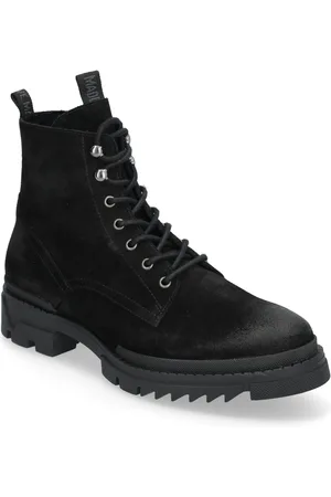 Steve Madden Qaiza Ankle Boot Nyörisaappaat Black