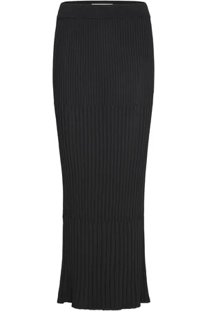 Stylein Perina Skirt Designers Maxi Skirts Black