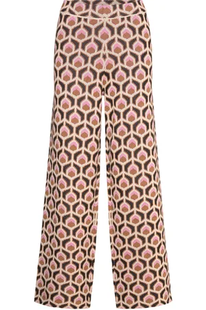 Suncoo Jasper Bottoms Trousers Straight Leg Pink