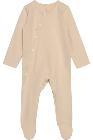 Gugguu Baby Full Bodysuit Pitkähihainen Body Beige