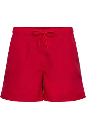 Reebok Mens Reebok Swim Short Wright Sport Men Sport Clothing Sport Swimwear Sport Swim Shorts Red