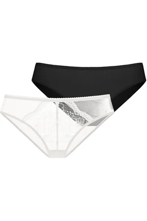 Dorina Jourdan-2Pp Brief Alushousut Brief Tangat White