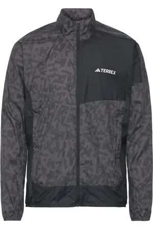 adidas Trail Wind J Sport Jackets Light Jackets Black