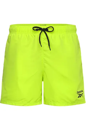 Reebok Mens Reebok Swim Short Yale Sport Men Sport Clothing Sport Swimwear Sport Swim Shorts Green