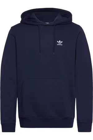 adidas Trefoil Essentials Hoodie Sport Men Sport Clothing Sport Sweat-shirts & Hoodies Sport Hoodies Navy