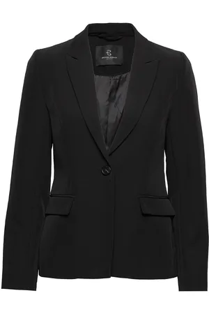 Bruuns Bazaar Rubysusbbalberte Blazer Blazers Single Breasted Blazers Black