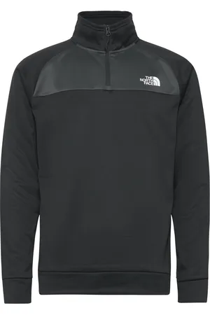 The North Face M Reaxion 1/4 Zip Fleece Sport Sweat-shirts & Hoodies Fleeces & Midlayers Black