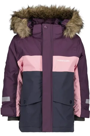 Didriksons Bjrven Kids Parka 2 Parka Takki Purple