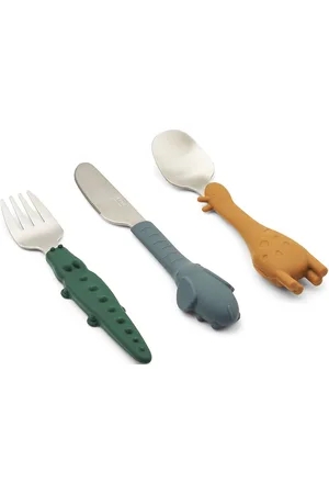 Liewood Tove All Together Cutlery Set Home Meal Time Cutlery Multi/patterned