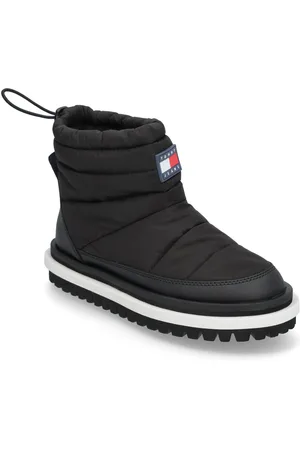 Tommy Hilfiger Tjw Padded Flat Boot Wl Shoes Wintershoes Black