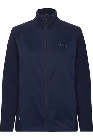 Kari Traa Kari F/Z Fleece Sport Sweat-shirts & Hoodies Fleeces & Midlayers Navy