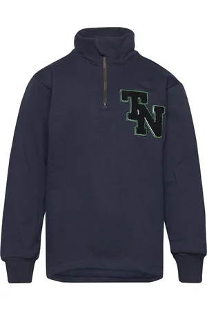 The New Tnlewis Sweatshirt Tops Sweat-shirts & Hoodies Sweat-shirts Navy