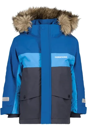 Didriksons Bjrven Kids Parka 2 Parka Takki Blue