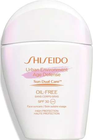 Shiseido Urban Environment Age Defense Oil Free Spf30 Aurinkorasva Kasvot Nude