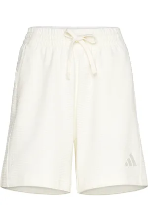 adidas W All Szn L Sho Sport Sport Clothing Sport Shorts Sport Sweat Shorts White