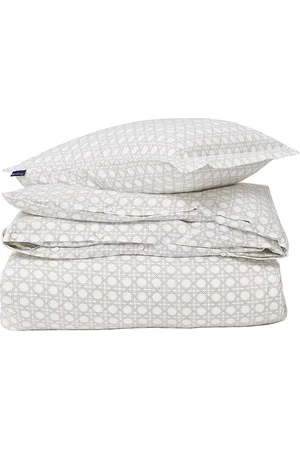 Lexington Printed Cotton Sateen Bed Set Home Textiles Bedtextiles Bed Sets Grey